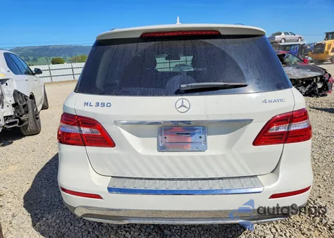 2013 Mercedes-Benz Ml 350 4Matic from USA, damaged, VIN 4JGDA5HB9DA203708